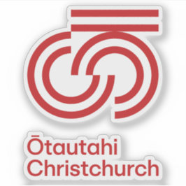 Pegatina Logo oficial de Christchurch, Nueva Zelanda