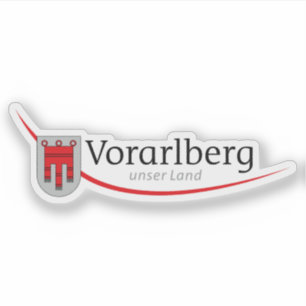 Pegatina Logo oficial del estado de Vorarlberg, Austria