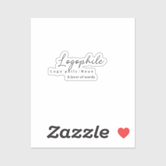 Pegatina Logophile W/ Definition