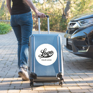 Pegatina Logotipo comercial en Parachoque de círculo de vin