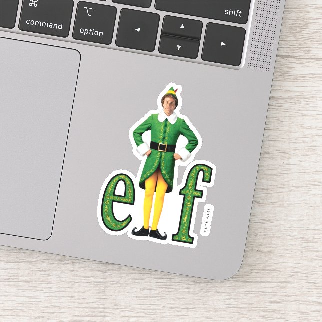 Pegatina Logotipo de Buddy the Elf Movie (Detalle)