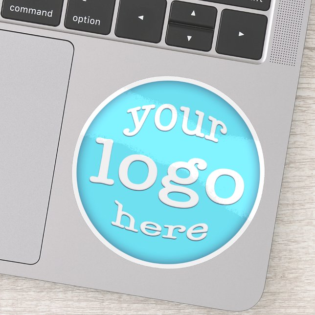 Pegatina Logotipo de evento de la empresa Crear Personaliza (Create Custom Business Office Company Event Logo Sticker)