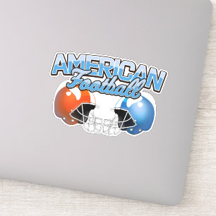 Pegatina logotipo de fútbol americano