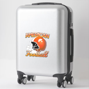 Pegatina logotipo de fútbol americano
