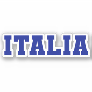 Pegatina Logotipo de Italia