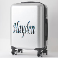 Logotipo de nombre Hayden