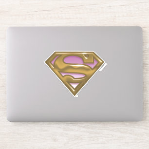 Pegatina Logotipo de oro de Supergirl
