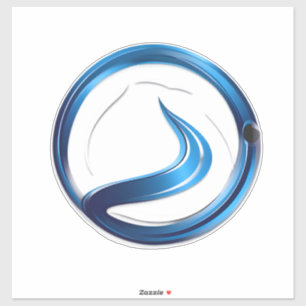 Pegatina logotipo de servicios de fontanería