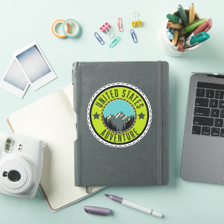 Pegatina logotipo de United States Adventure