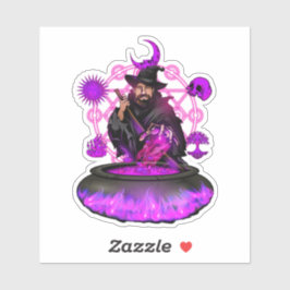 Pegatina Logotipo del Asistente de Brew Mágico