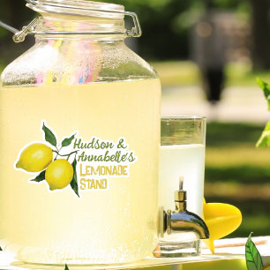 Pegatina Logotipo del soporte de lemonade para niños Divers