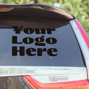 Pegatina Logotipo en la ventana del coche del Parachoque co