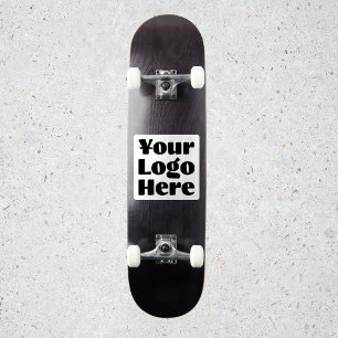 Pegatina Logotipo en Vinyl square Skateboard Business Parac