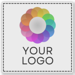 Pegatina Logotipo personalizado, cantidad mínima baja