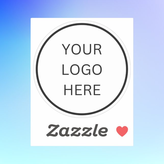 Pegatina Logotipo Personalizado Moderno (Subido por el creador)