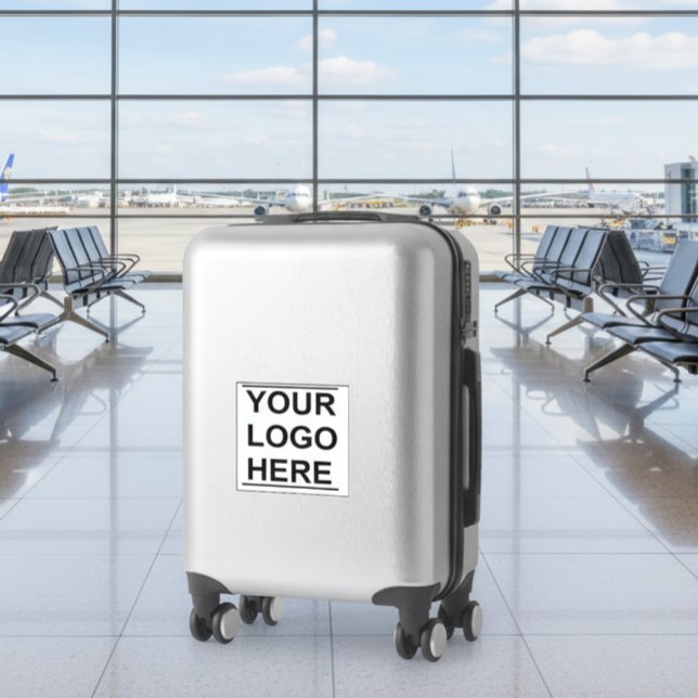Pegatina Logotipo personalizado para equipaje | Fundas de v (custom logo sticker for your suitcase)