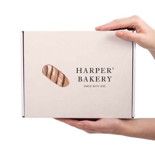 Pegatina Logotipo profesional ecológico de panadería fresca (Subido por el creador)