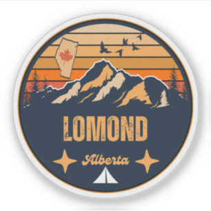 Pegatina Lomond, Alberta
