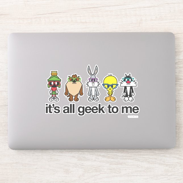 Pegatina LOONEY TUNES™ Nerds - Todo Me Gusta (Ordenador)