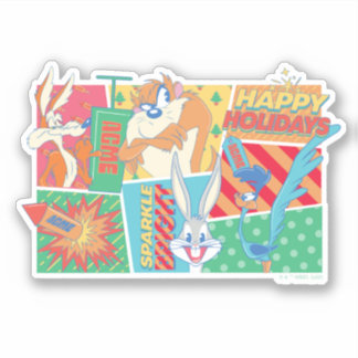 Pegatina LOONEY TUNES™ | Patrón de vacaciones felices