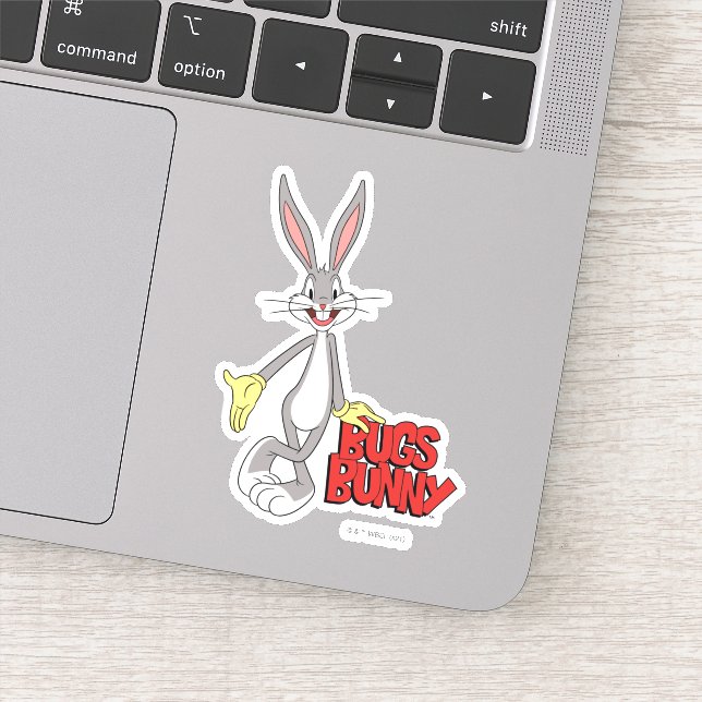 Pegatina LOONEY TUNES™ Retro Laughs | BUGS BUNNY™ (Detalle)