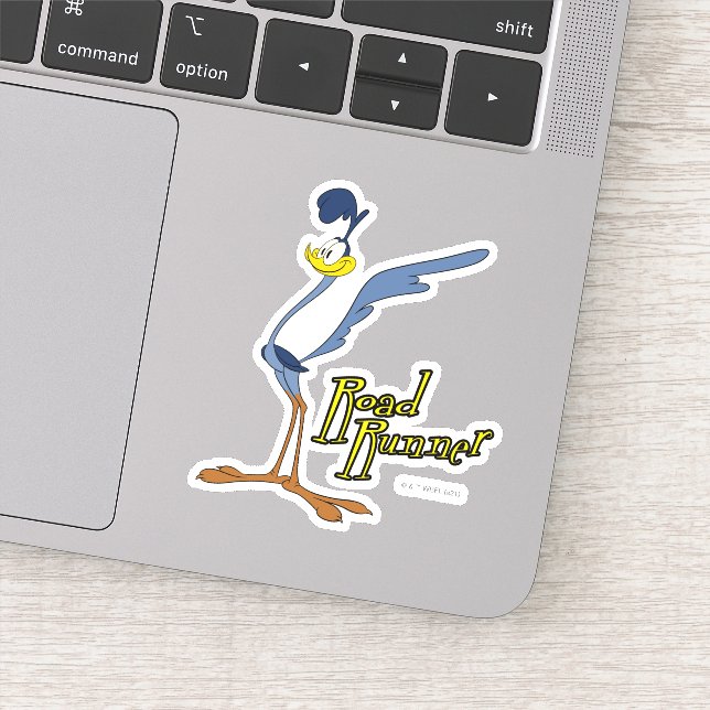 Pegatina LOONEY TUNES™ Retro Laughs | ROAD RUNNER™ (Detalle)