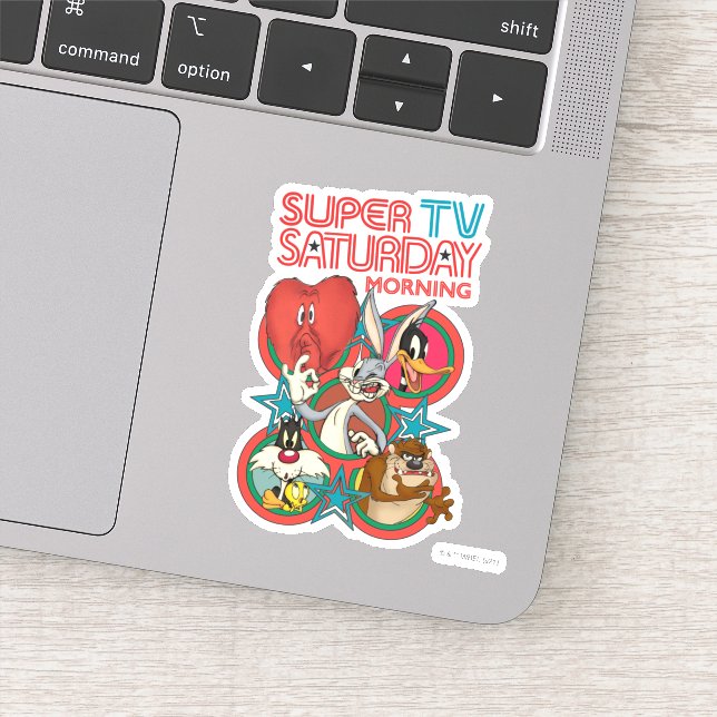 Pegatina LOONEY TUNES™ | Súper TV Sábado por la mañana (Detalle)