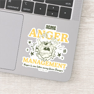 Pegatina LOONEY TUNES™  TAZ™ ACME Anger Management