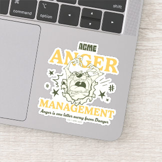Pegatina LOONEY TUNES™ |TAZ™ ACME Anger Management
