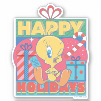 Pegatina LOONEY TUNES™ | TWEET™ Felices Fiestas