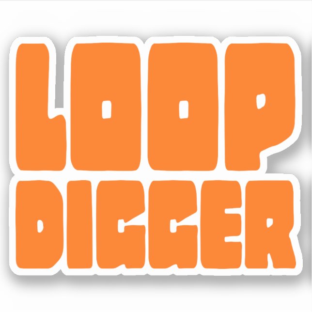 PEGATINA LOOP DIGGER (Anverso)