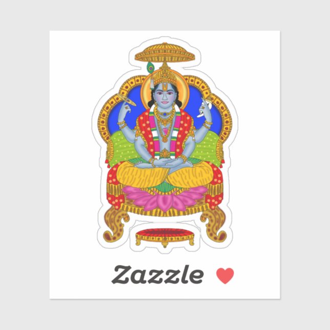 Pegatina Lord Badrinath Sticker (Hoja)