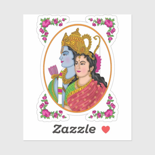 Pegatina Lord Sitaram Sticker (Hoja)