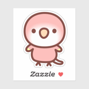 Pegatina Loro de Rubino Bourke