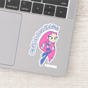 Pegatina ¡Los adolescentes se van!   Starfire "Cribblenibbi