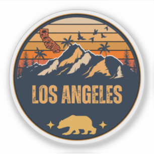 Pegatina Los Ángeles, California
