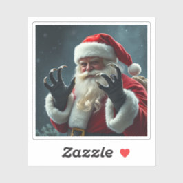 Pegatina Los "CLAWS" de Santa