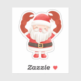 Pegatina Los "CLAWS" de Santa