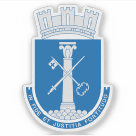 Pegatina Los escudos de armas de Drammen