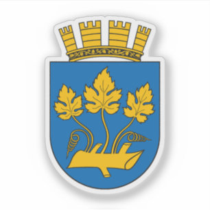 Pegatina Los escudos de armas de Stavanger