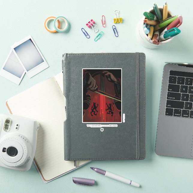 Pegatina Los Lannisters envían sus saludos (Funda para iPad)