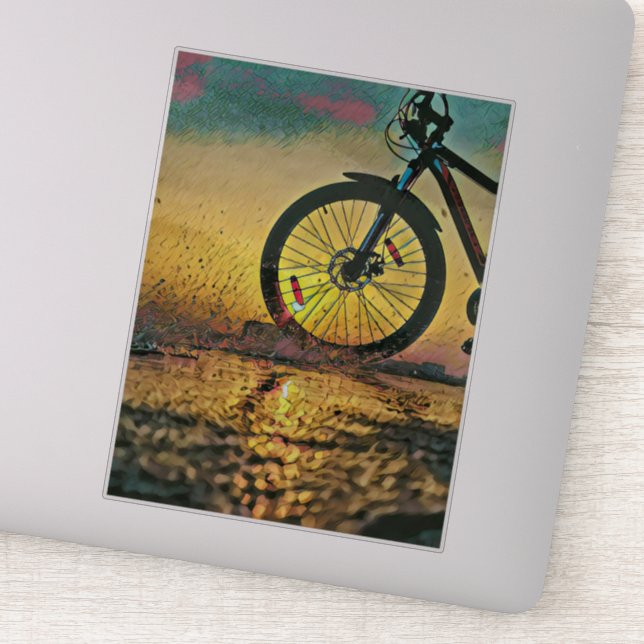 Pegatina Los mejores regalos para ciclistas (Detalle)