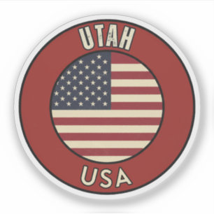 Pegatina Los Mighty 5 de Utah - Regalo de Parques Nacionale