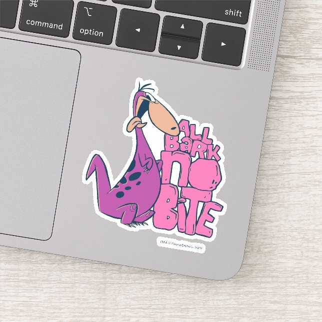 Pegatina Los Picapiedra | Dino - Todas las cortezas sin puñ (Detalle)