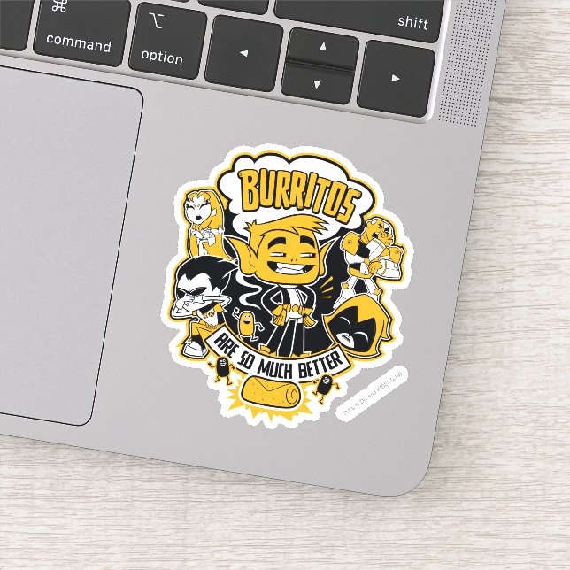 Pegatina ¡Los titanes adolescentes se van! | Bebe Boy "Los  (Detalle)