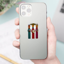 Pegatina Los Tres Reyes Magos de Puerto Rico – Parranda