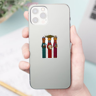 Pegatina Los Tres Reyes Magos de Puerto Rico – Parranda