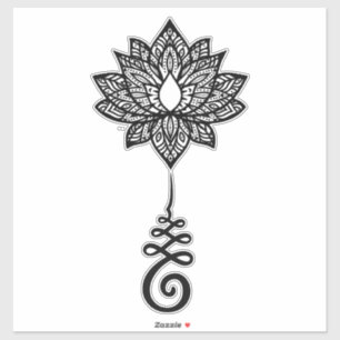 Pegatina Lotus Swirl