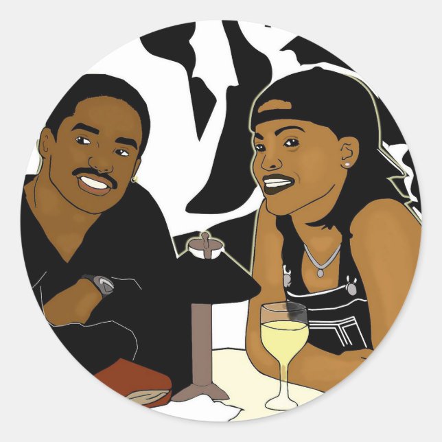 Pegatina Love Jones (Anverso)