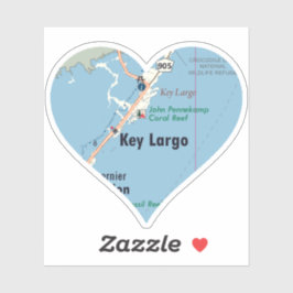 Pegatina Love Key Largo